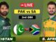 3rd T20 ODI Pakistan vs South Africa Pakistan won by ODI series, Pakistan whitewashed South Africa on Home Ground